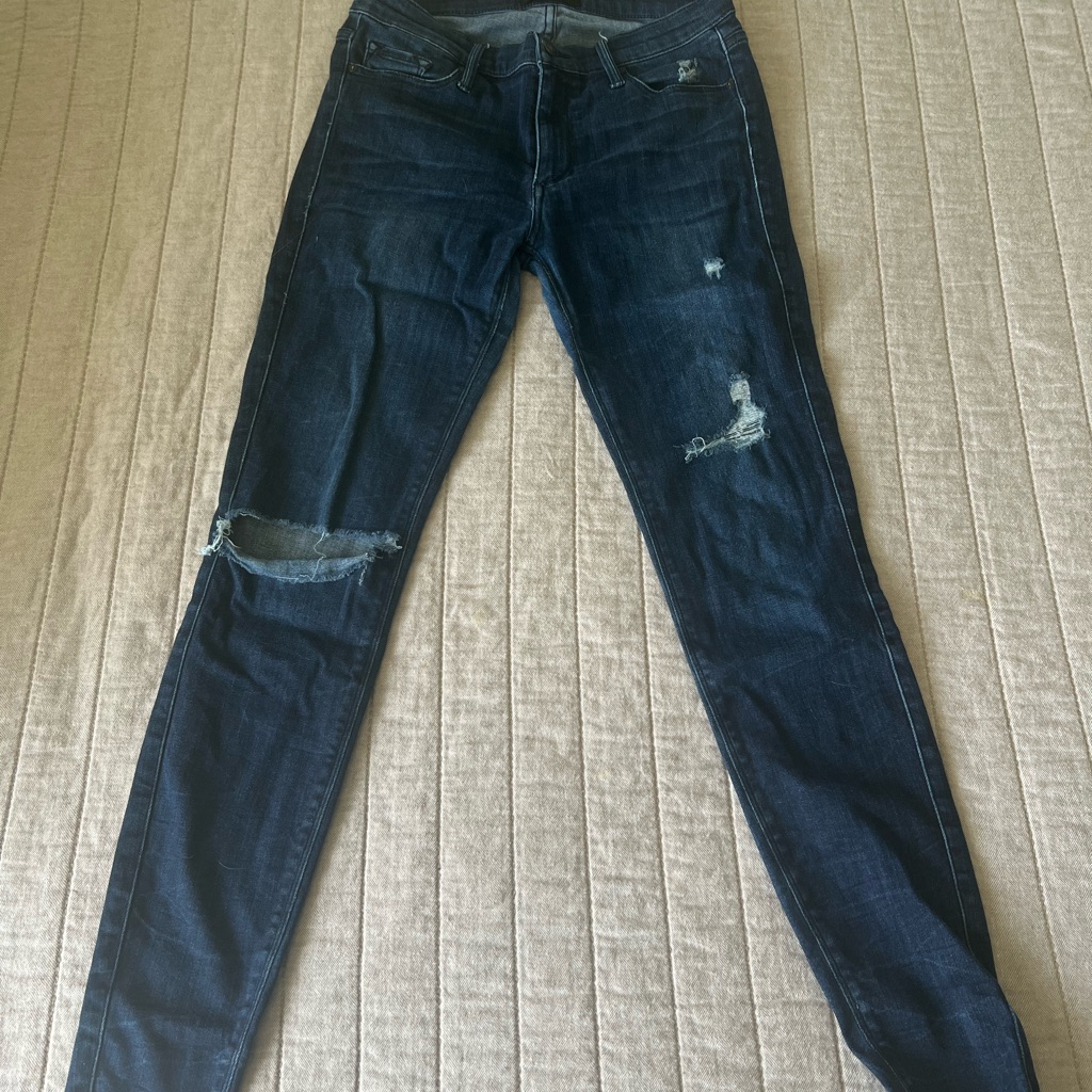 Black Orchid Dark Blue Skinny Jeans